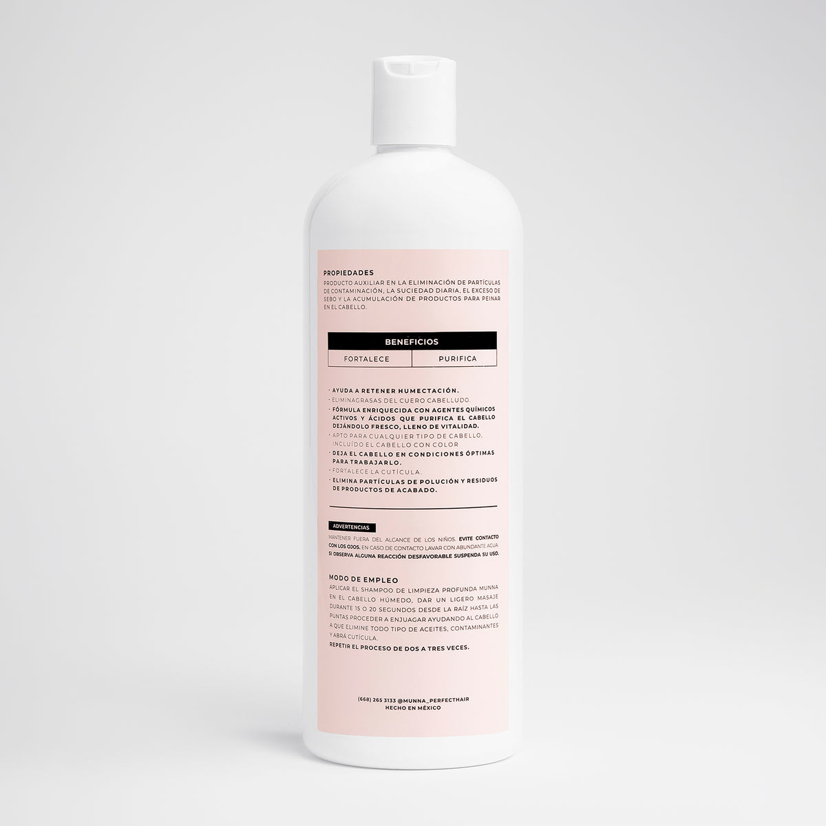 SHAMPOO DE LIMPIEZA PROFUNDA